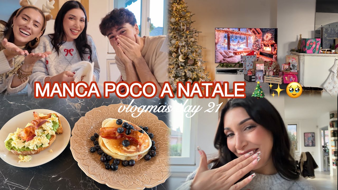 LA MERENDA DI NATALE DI CLEOOO ✨🎄 #vlogmas DAY21 | MelissaTani