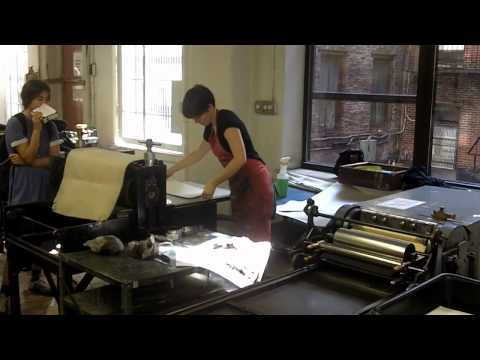 Printmaking on the Etching Press with Kimberly McC...