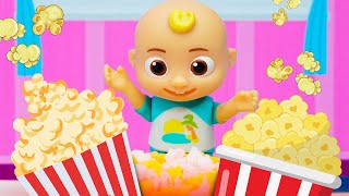 This is Popcorn Song |  Play with CoComelon Toys & Nursery Rhymes & kids Songs
