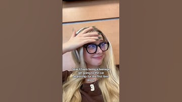 OMG WHY IS IT SO SCARY😅 #ellahperry #cardealership #shorts #feed #relatable #teenagegirl #cars #fyp