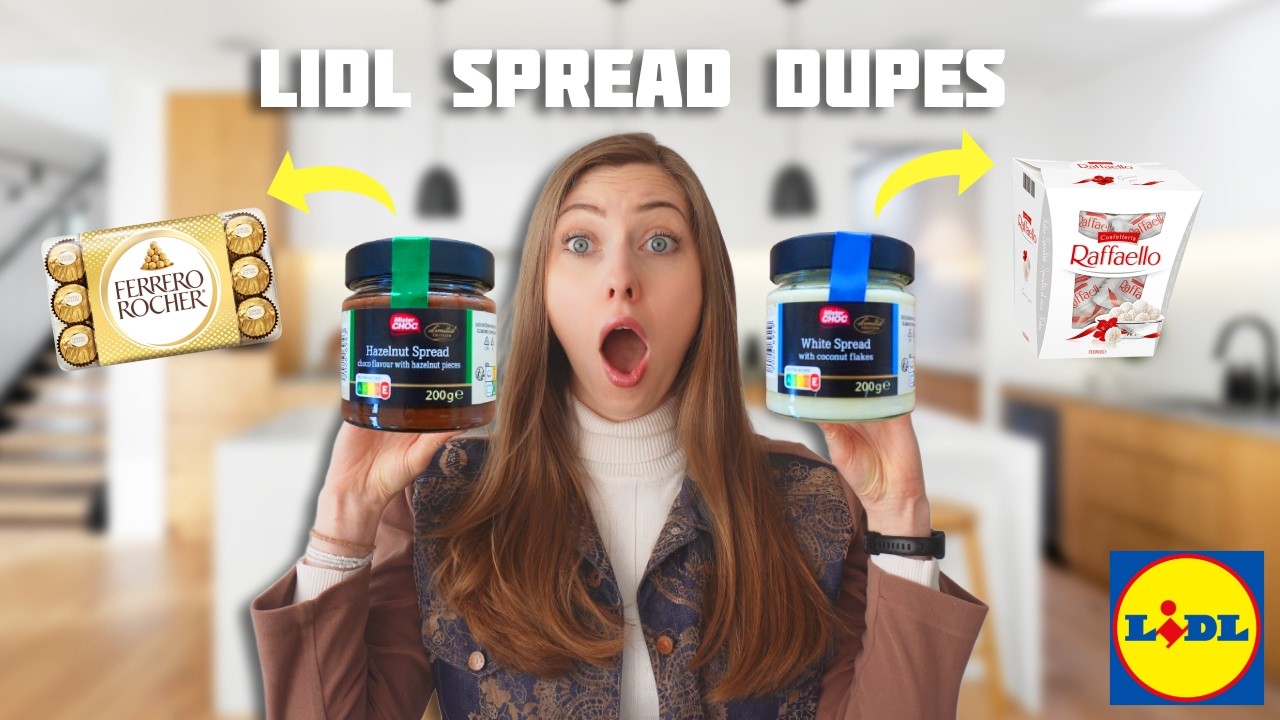 I Tried Lidl Spread From Mister Choc | Coconut & Hazelnut