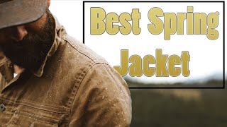 The Best Spring Jacket  Waxed Trucker Jacket