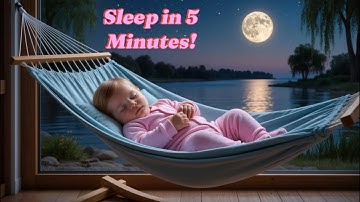 Thumbnail of Sleepy Kid Song - Sleep in 5 Minutes! Baby Lullaby with Ocean Waves & Soft Night Music 🌙🌊💤
