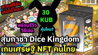 Dice Kingdom สุ่มตัว NFT มูลค่า 30 Kub คุ้มไหม? สายฟรียังเล่นได้หรือเปล่า? แล้วเล่นไงให้ชนะบ่อย