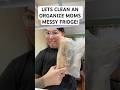 LETS CLEAN AN ORGANIZE MOMS MESSY FRIDGE! #trending #viral #viralvideo #sanantonio #viralshorts