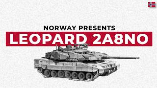 Norway Shows Off Its Brand New Leopard 2A8No At Media Event