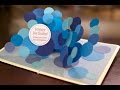 pop-up card_ blue dots