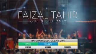 Video voorbeeld van "Faizal Tahir - Batu Dan Golek / La Da Di Dum (LIVE from Dewan Filharmonik Petronas)"