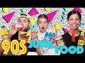 Trying CHILDHOOD SNACKS from the 90s | MUKBANG ft LAURA LEE & ERYN