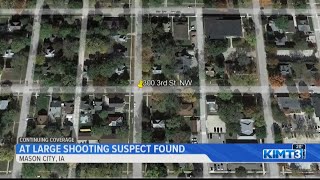 Shooting Suspect Found in Mason City