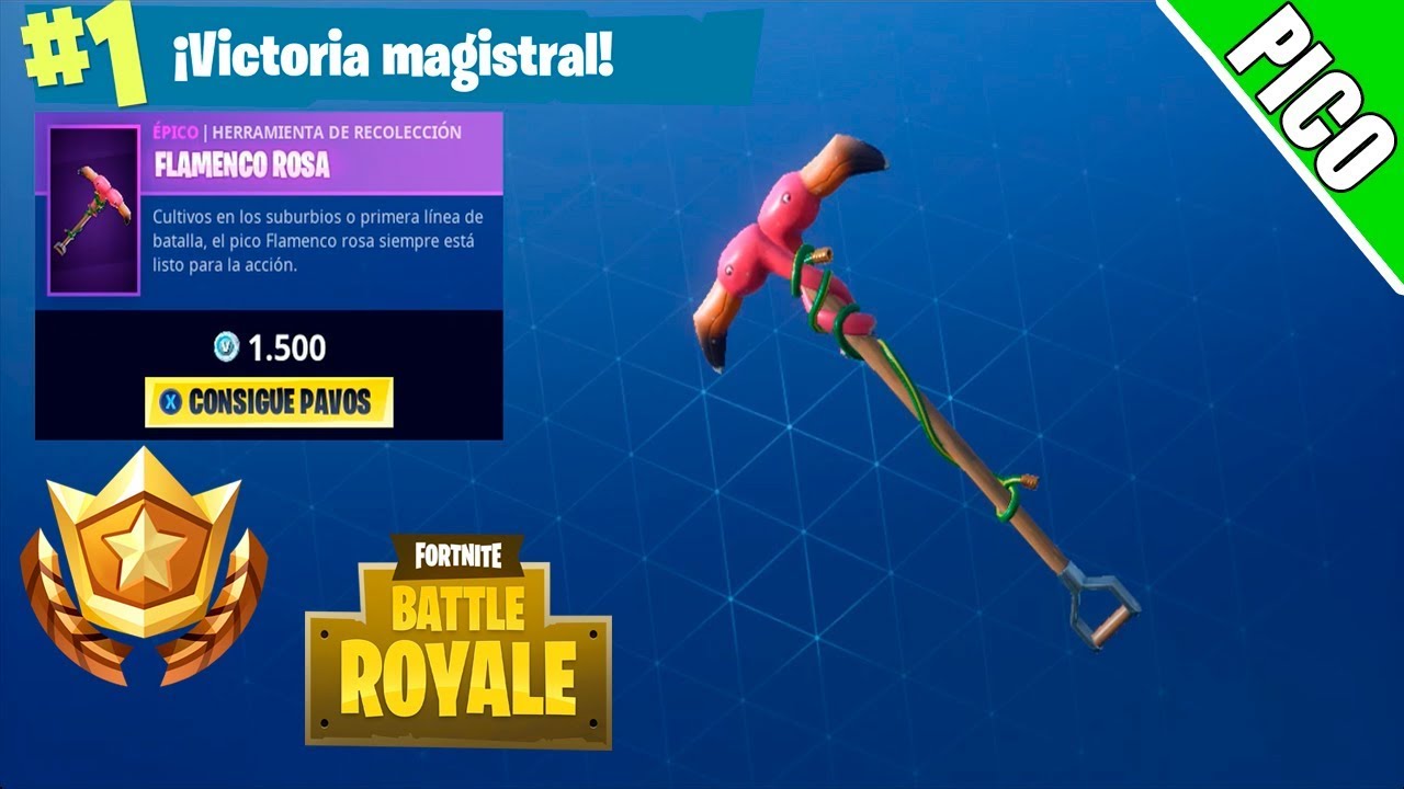 Nuevo Pico Flamenco Rosa Fortnite Battle Royale Youtube - nuevo pico flamenco rosa fortnite battle royale