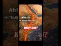 Africa is splitting in Two, 6000KM crack - Afar Triangle. Great Rift Valley #historyshorts