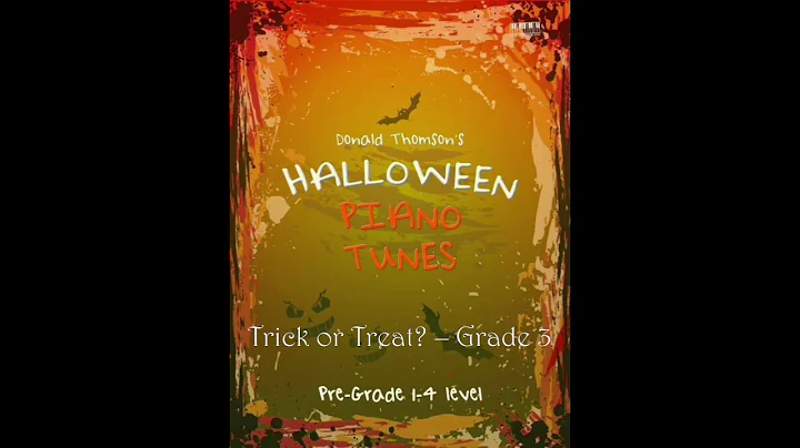 Donald Thomson's Halloween Tunes for Piano