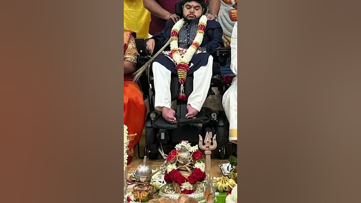 Napoleon's son, Dhanoosh,  married Akshaya in a ceremony in Japan.