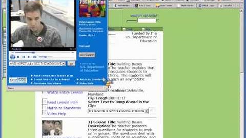 Mathline in the Classroom for grades 9-12