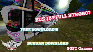 MOD BUSSID JB3+ FULL STROBO? FREE DOWNLOAD!! | -Bus Simulator Indonesia (BUSSID) screenshot 5
