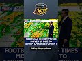 Friday Night Hype: Kickoff times moved up due to storm chances tonight