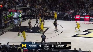 Lance Jones Highlights Vs. Michigan Purdue Basketball 12324