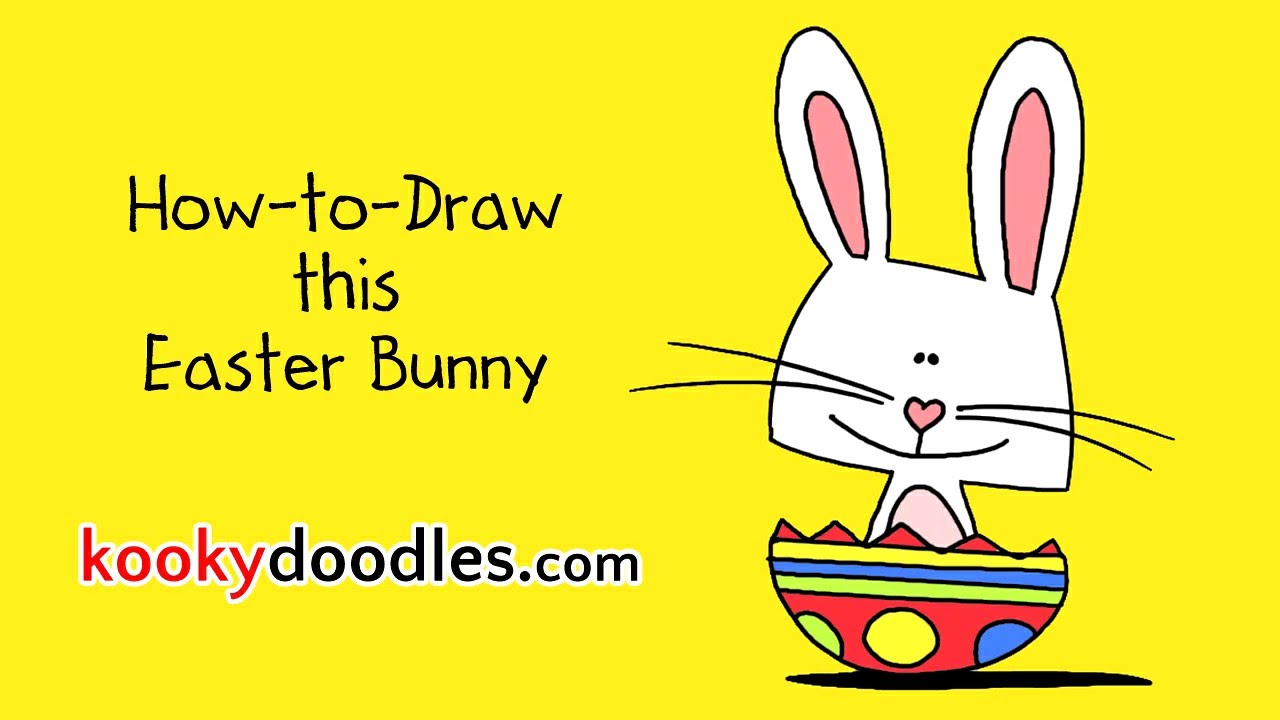 How to Draw an Easter Bunny - YouTube