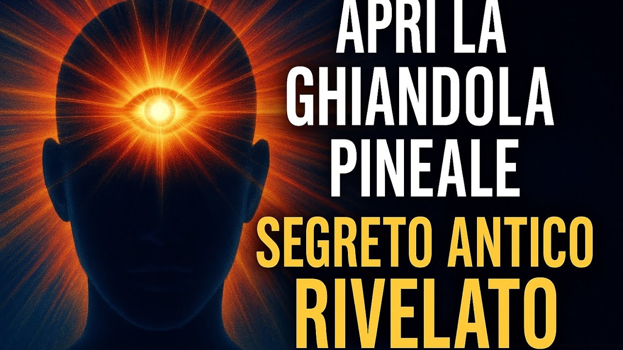 Rito Egizio Segreto: Attiva la Ghiandola Pineale con la Postura Solare 🌞