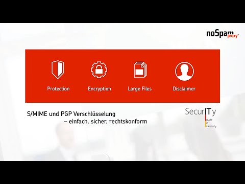 SMIME und PGP Verschluesselung – Einfach. Sicher. Rechtskonform