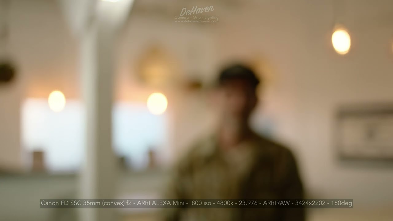 Canon FD SSC 35mm convex f2 Lens Test