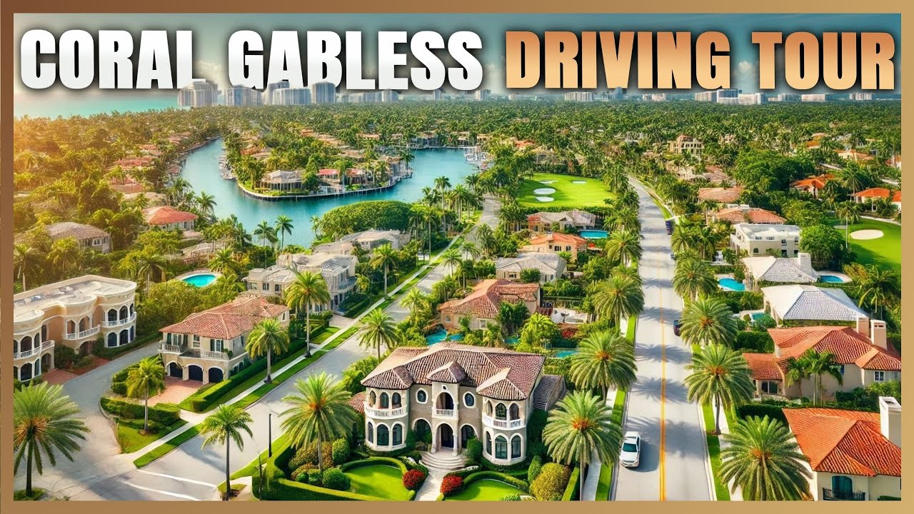 Experience the BEST of Coral Gables in 10 Minutes! Driving Tour