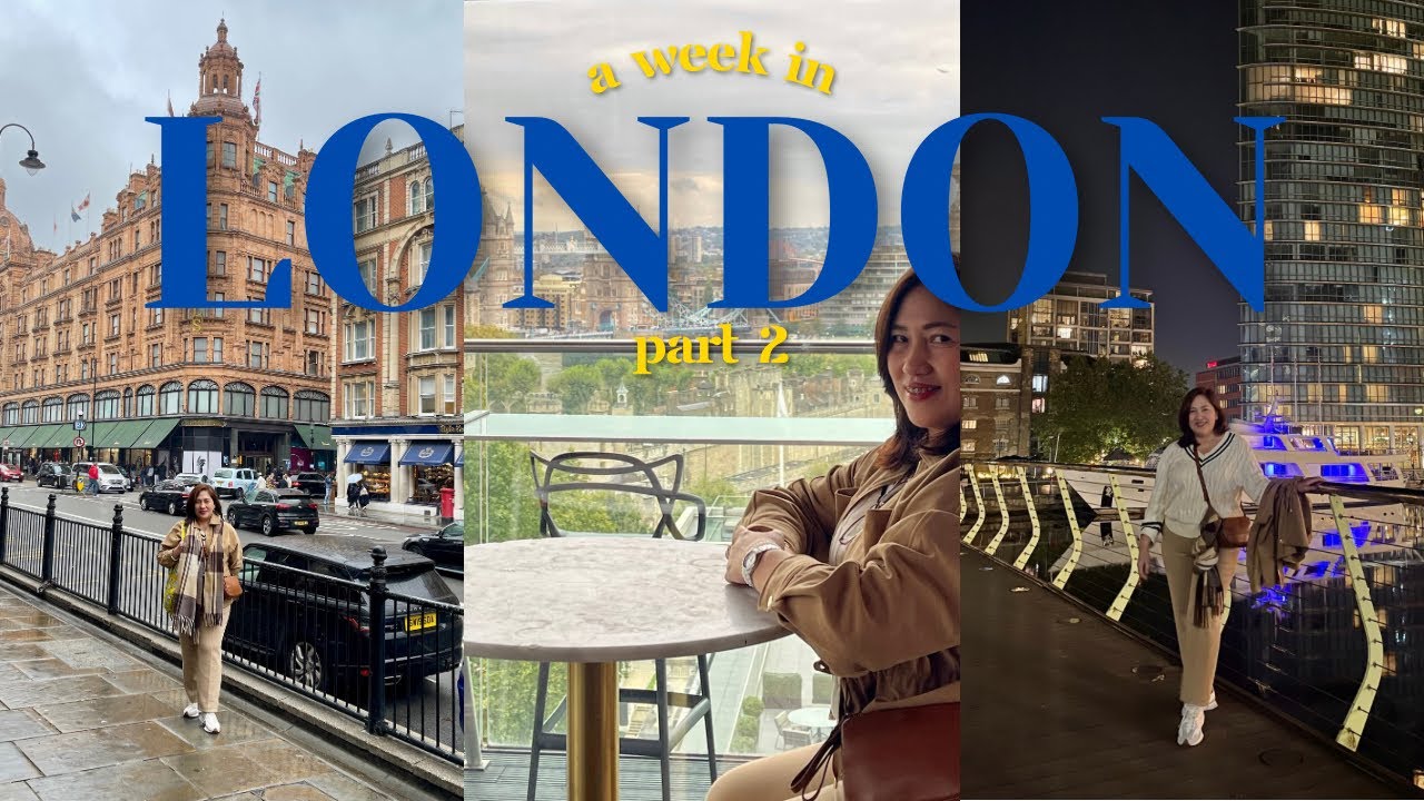 London Diary Part 2 | Buckingham Palace, Kensington, Harrods, Piccadilly & Canary Wharf