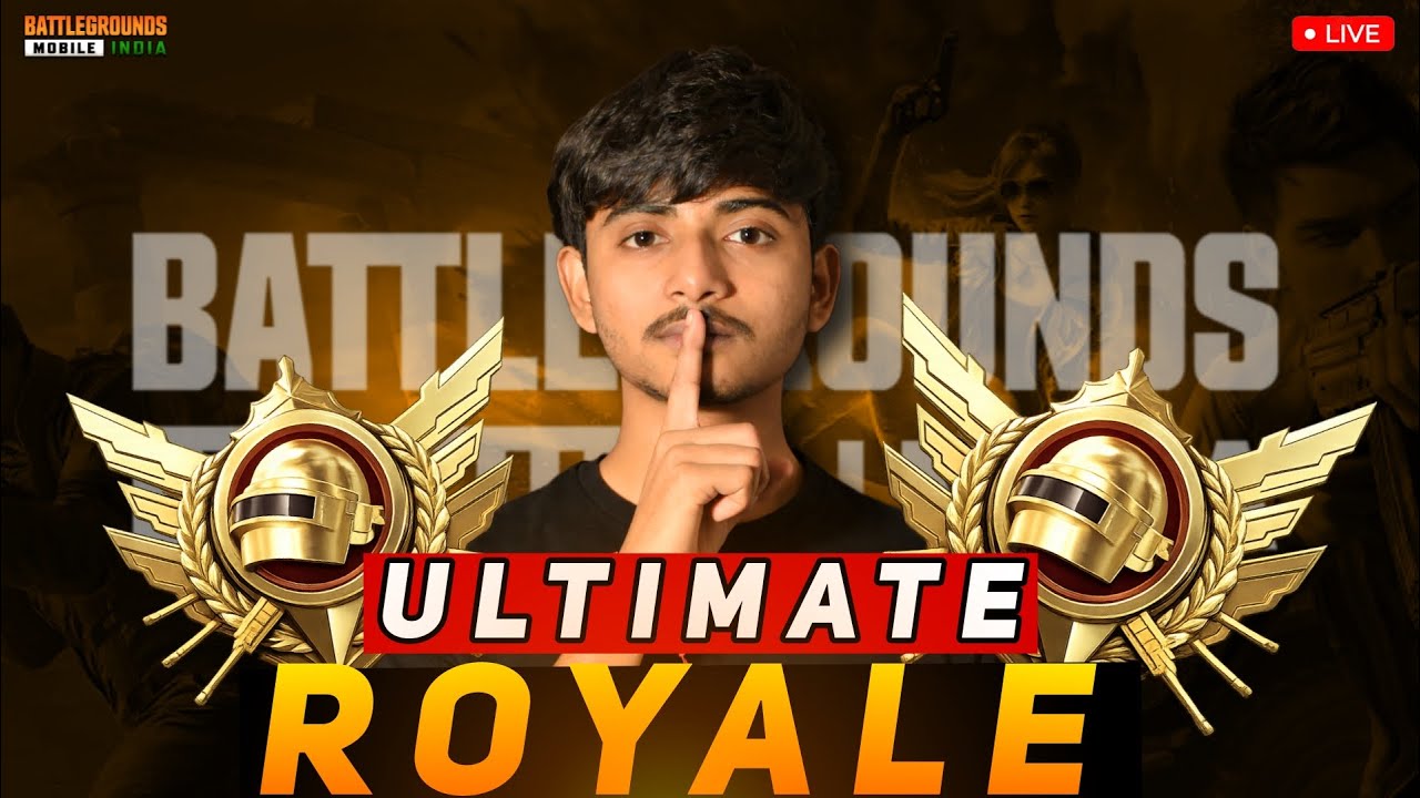 ULTIMATE ROYALE RANK PUSH  DAY 5 💀😍 