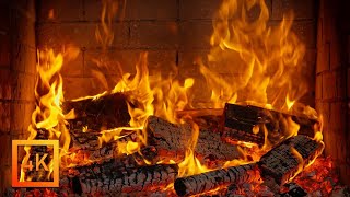 Cozy Fireplace 4K [LIVE] Replace Ambience on April. Fireplace with Crackling Fire Sound 🇦🇺