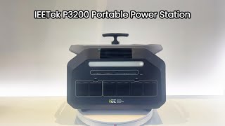 Home Backup Solution IEETek Portable Power Station P3200