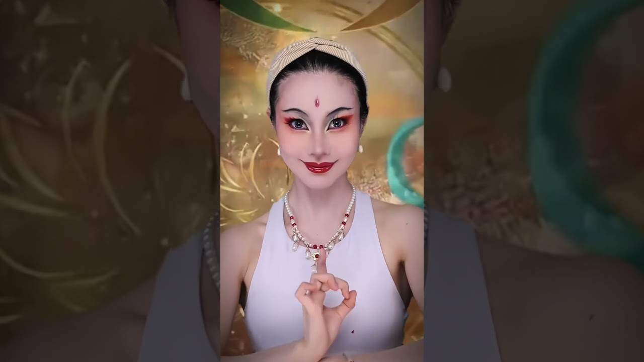 创意国风卡点，能控你一分钟吗？#敦煌#国风#丝绸之路 #莫高窟#是初九啊#shorts