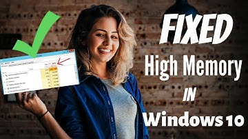 How to Fix High Memory/RAM Usage in Windows 10 ( PROBLEM SOLVED ) | eTechniz.com 👍