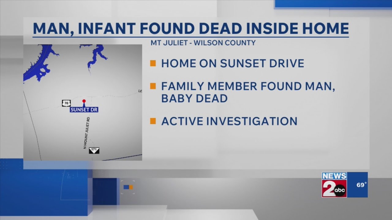 Man, infant found dead inside home - YouTube