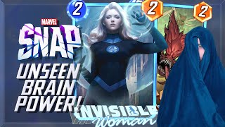 INVISIBLE WOMAN Hides CEREBRO! | Marvel Snap Deck