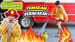 ZIYAN JADI PEMADAM KEBAKARAN - Belajar Bermain Seru Eps 4