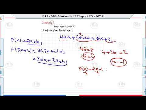 Matematik 2 -   Polinomlar 2 📏