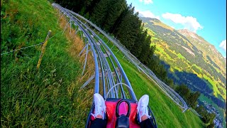 The Longest Alpine Mountain Coaster Ride in Switzerland |  Churwalden