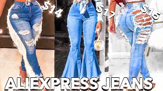 WHERE TO BUY JEANS WITHOUT GOING BROKE 👑 ALIEXPRESS JEANS 👑 Baddie  on a Budget