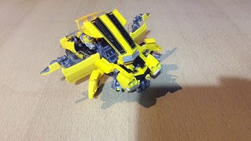 Transformers 2007 old camaro Bumblebee Transformation Stop Motion