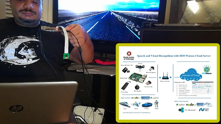 Speech and Visual Recognition with IBM Watson Cloud Server
