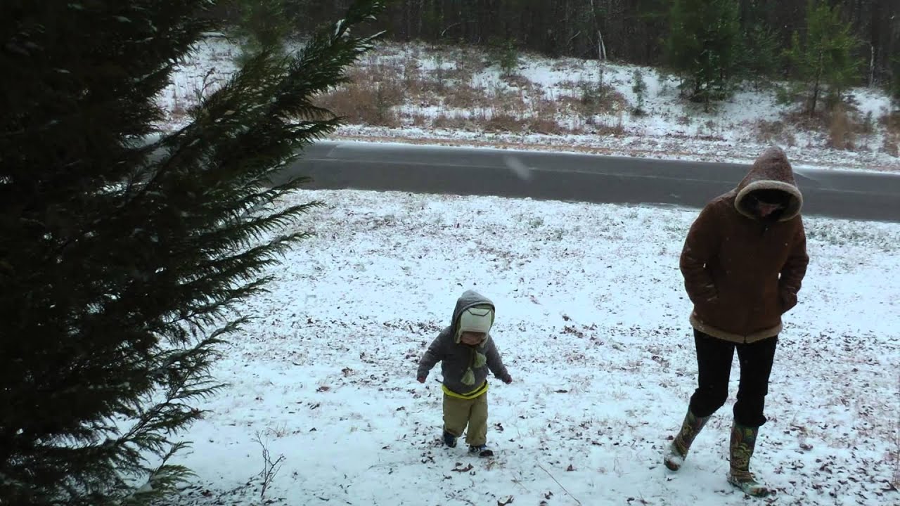 Pendergrass GA Snow 2014 YouTube