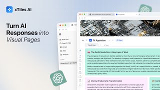 Turn AI Responses into Visual Pages screenshot 4