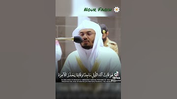 "أمن هو قانت آناء الليل" تلاوة في قمة الروعة 🌿💜 الشيخ ياسر الدوسري ✨