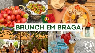 VLOG: BRUNCH DELICIOSO EM BRAGA - PORTUGAL