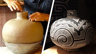 How to Make a Large Pottery Jar (Olla) With Coils From Beginning to End