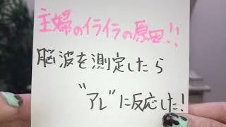 脳波を測定した結果、主婦のイライラはアレが原因だった！？