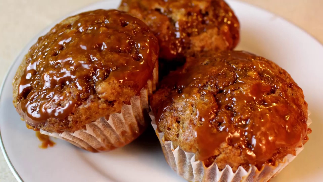 MUFFINS DE PLATANO Y NUECES Receta facil y rapida YouTube