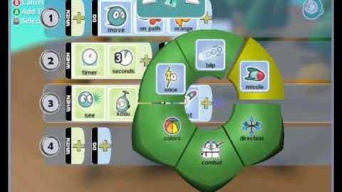 Kodu: Kodu following path & plane missile Kodu (20 of 26)