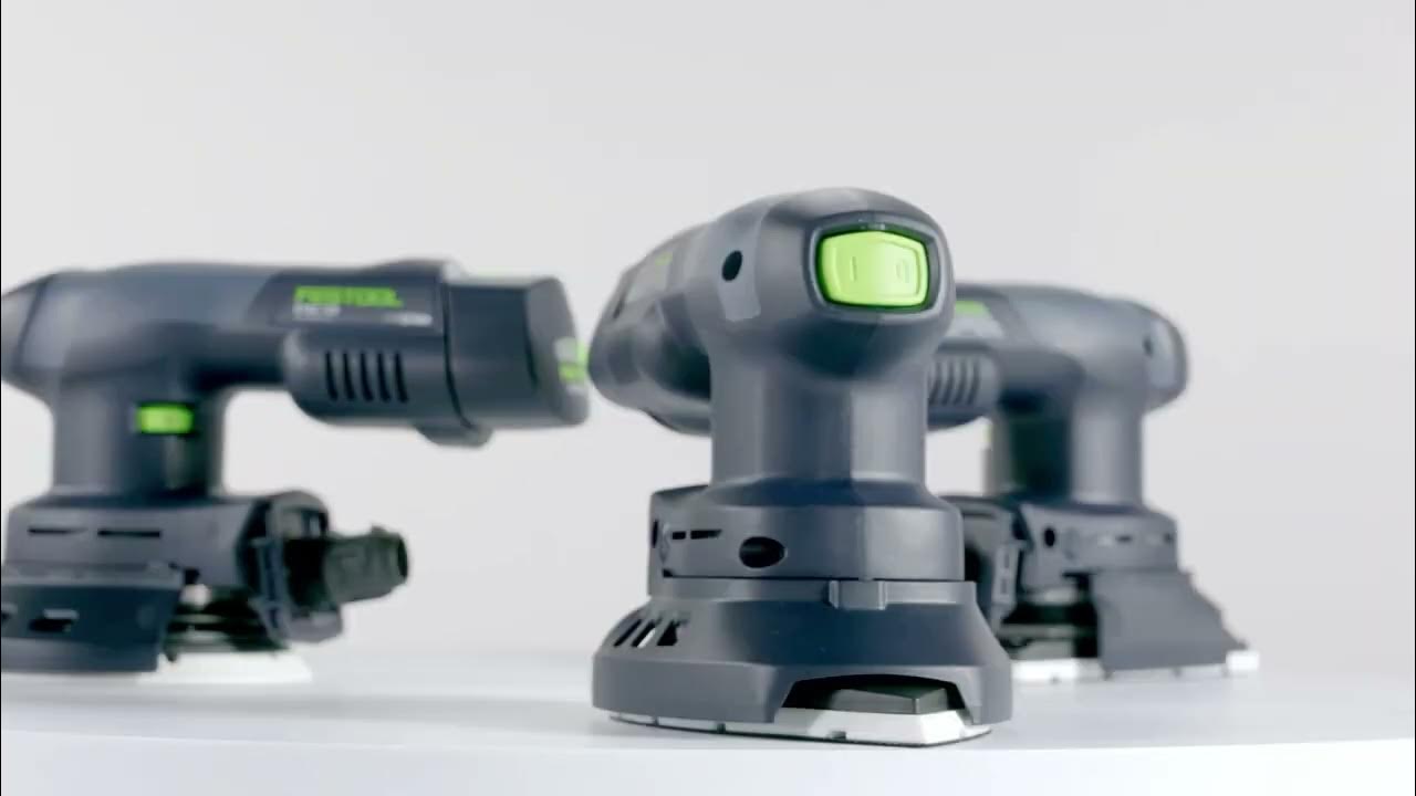 Festool RTSC 400 cordless orbital sander Screwfix YouTube